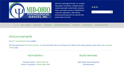 Desktop Screenshot of mopsohio.com